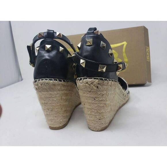 ASH WOMENS AS-WINNIE FUR ANIMAL PRINT LIGHT BEIGE WEDGE SIZE EUR 39M US 8,5 NIB - Picture 9 of 11